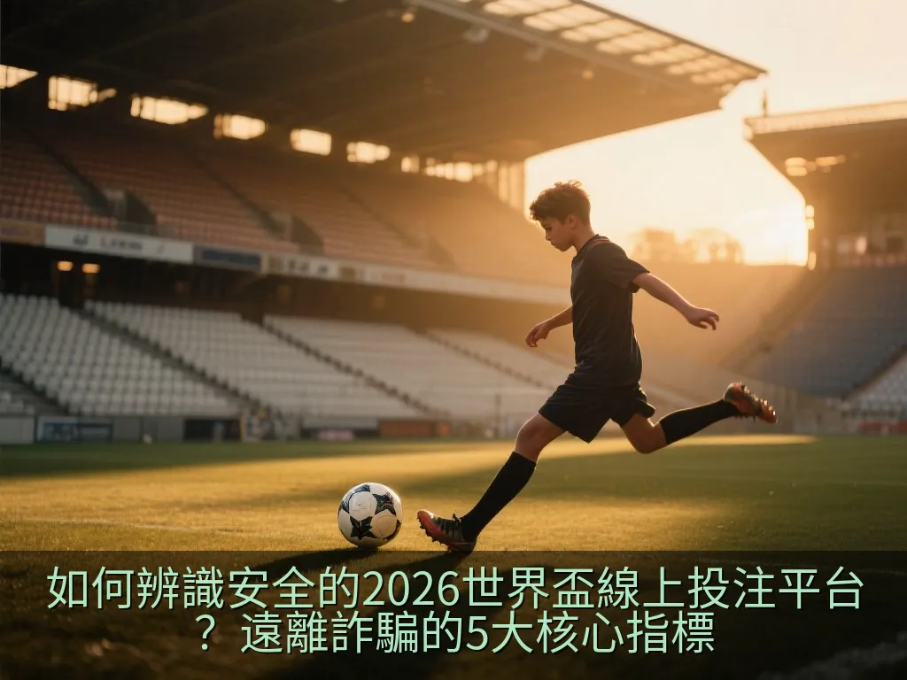 如何辨識安全的2026世界盃線上投注平台？遠離詐騙的5大核心指標
